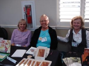 Writers Elizabeth King Gerlach, Liza Porter and Janice Gilbertson
