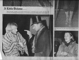 (Uncle) Vern Jones as Scrooge, 1980