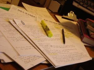 The desk of a Plantster