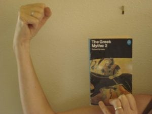 Still Life: Myth Taken Heroics with Picture Hanger