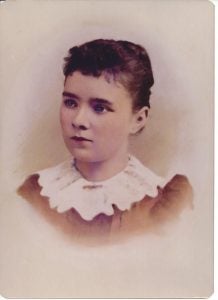 The girl who became Great Grandma Patterson
