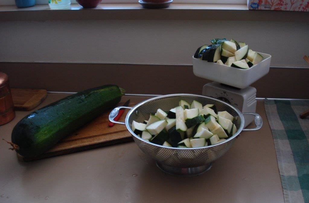 Zucchini and the Person Inside